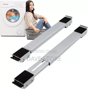 Adjustable Moving Roller Wheels Stand With Brake.