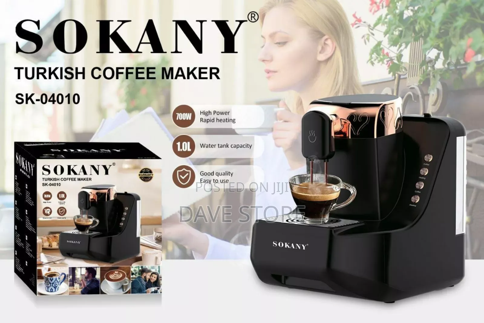 Sokany Turkish Coffee Maker
