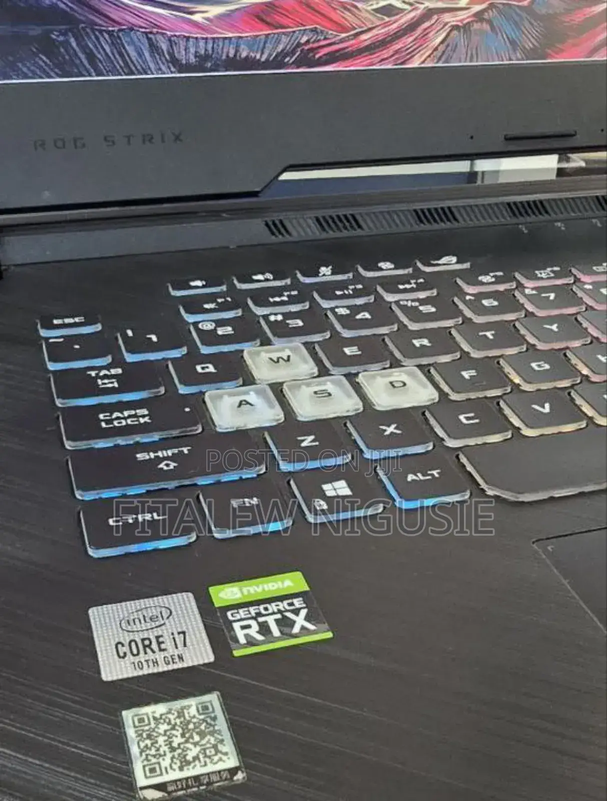 New Laptop Asus ROG Strix G15 16GB Intel Core i7 SSD 1T