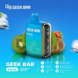 Photo - Geek Bar 15000 Puff Vape Strawberry Kiwi