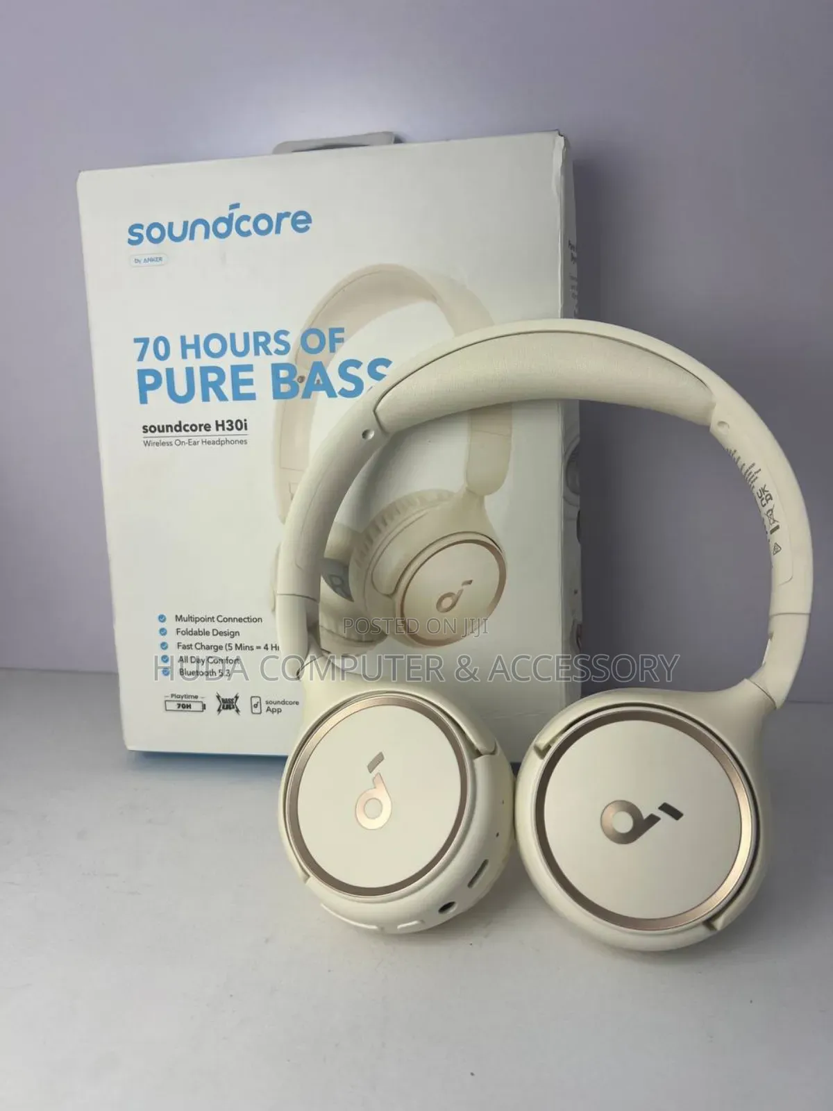 Soundcore H30i Wireless on-Ear Headphones