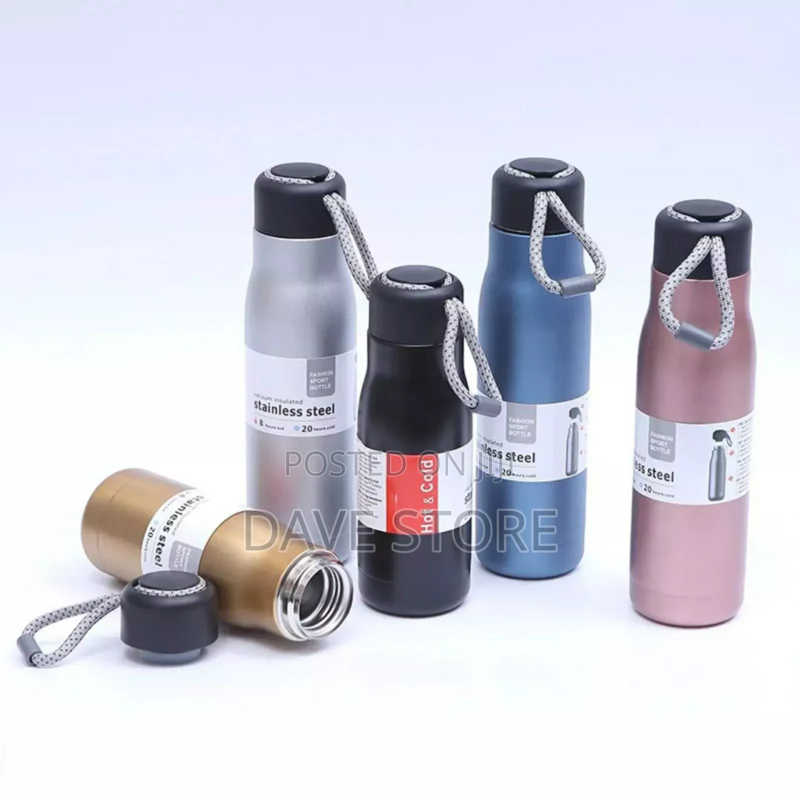 Stainless Steel Vacuum-Insulated Water Bottles