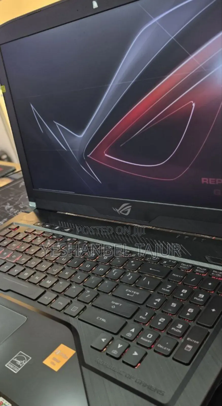New Laptop Asus ROG Strix G15 16GB Intel Core I7 HDD+SSD 1T