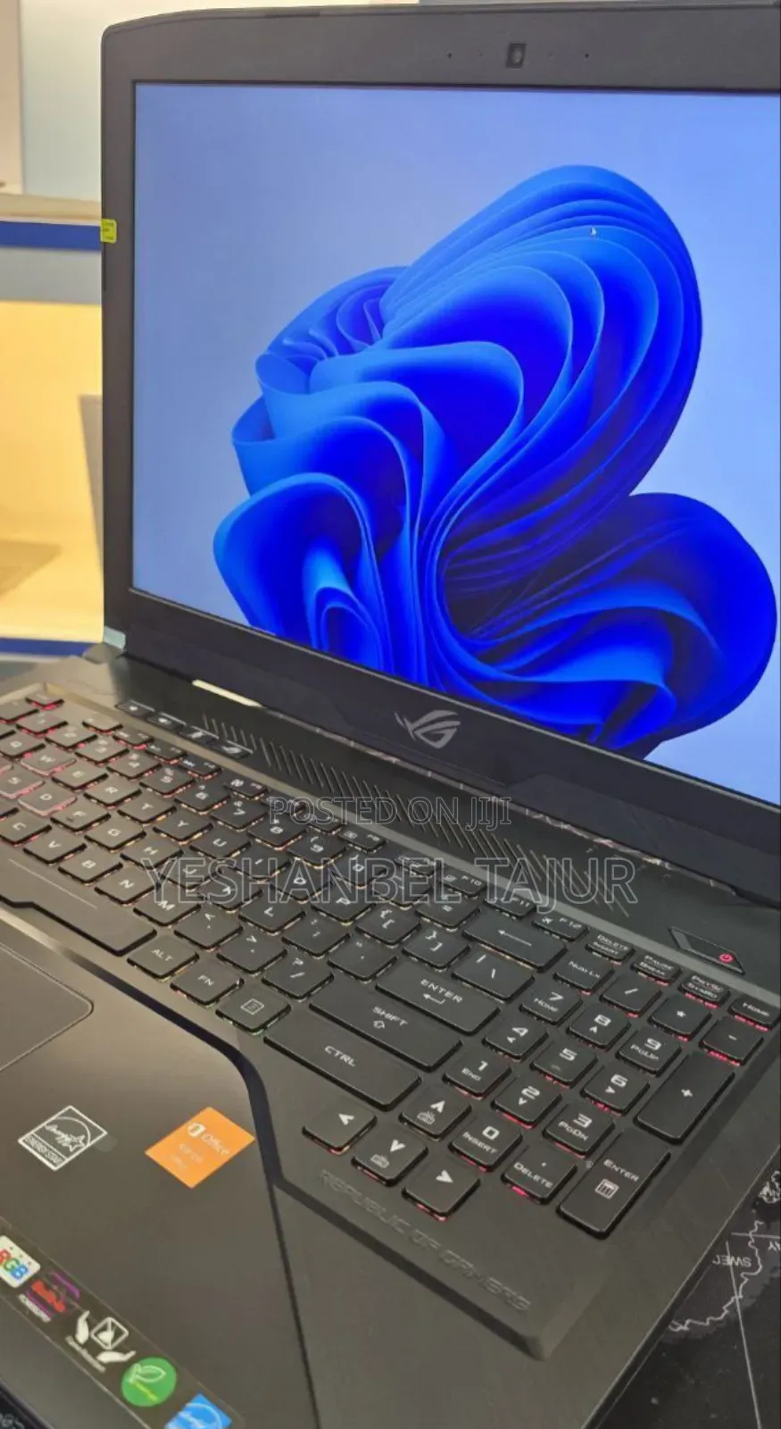 New Laptop Asus ROG Strix G15 16GB Intel Core I7 HDD+SSD 1T