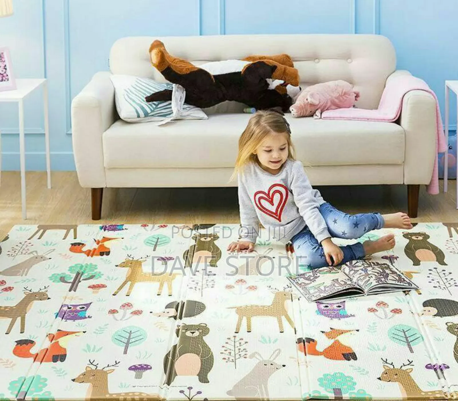 Double Side Baby Play Mat (Big Size)