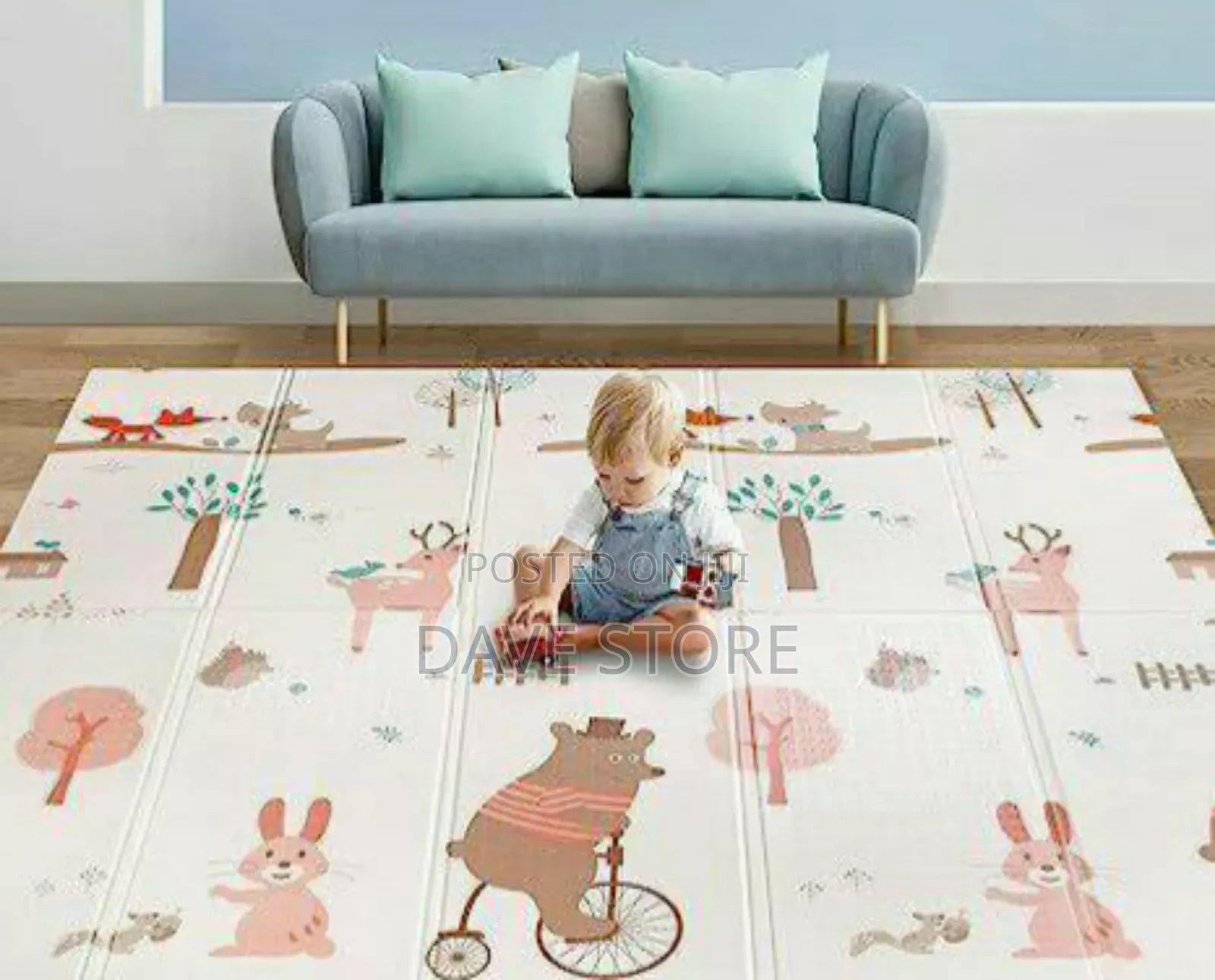 Double Side Baby Play Mat (Big Size)