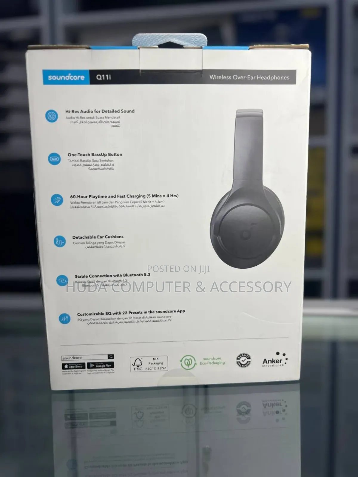 Soundcore Q11i Wireless Over-Ear Headphones