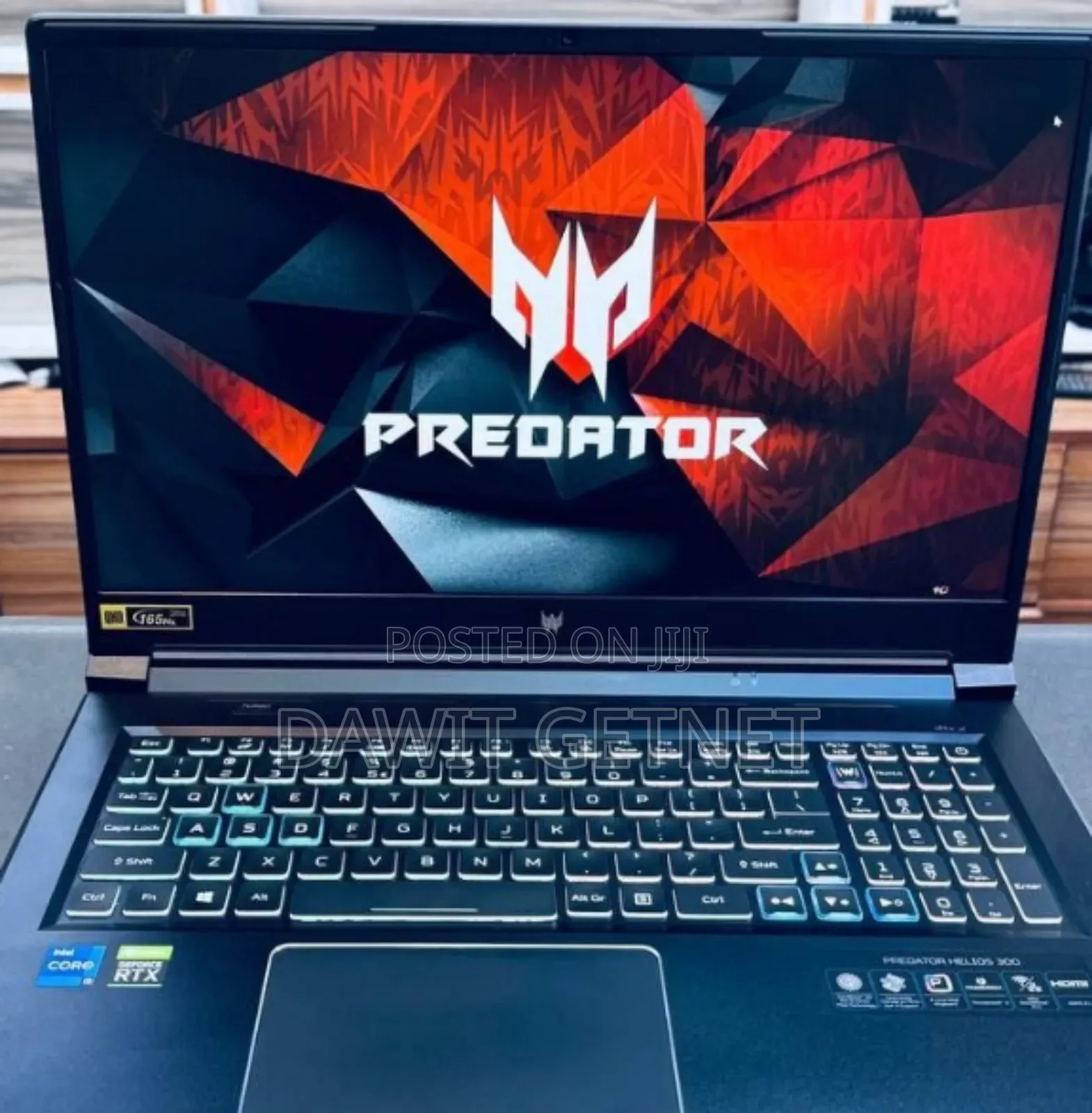 New Laptop Acer Predator Helios 300 16GB Intel Core I9 SSD 1T