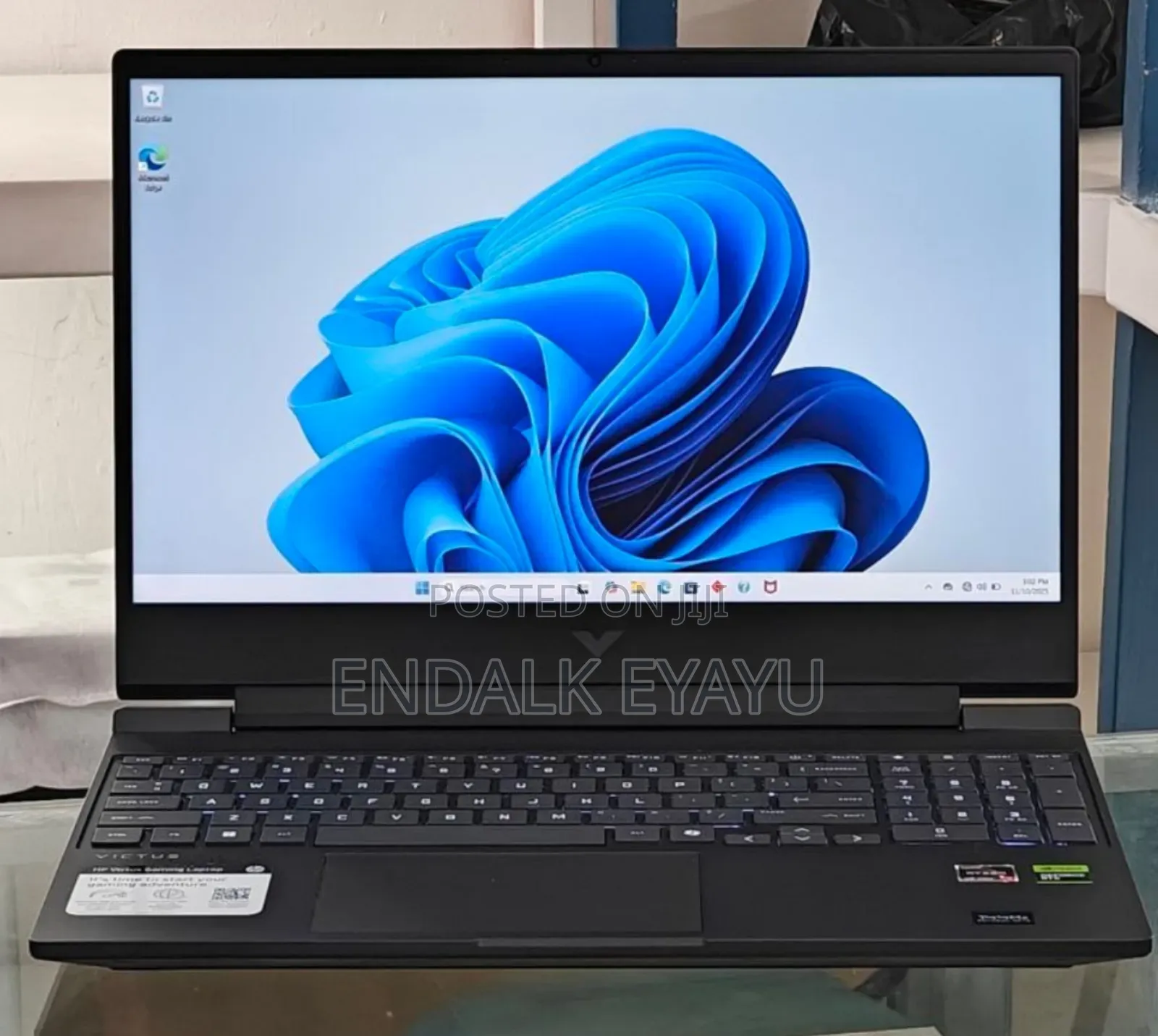 New Laptop HP Victus 15 16GB AMD Ryzen 7 SSD 512GB