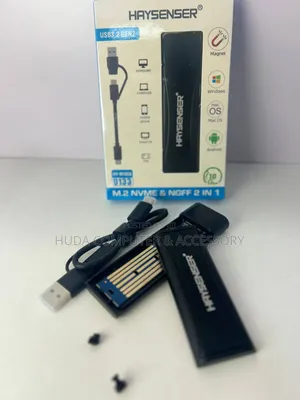  Haysenser Hy-M1058 M.2 Nvme NGFF 2-in-1 Enclosure 