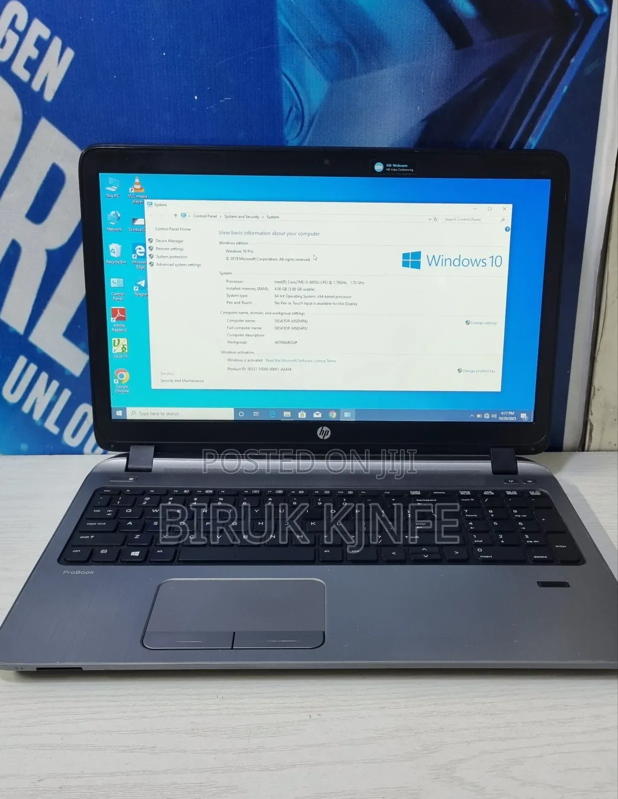 Laptop HP ProBook 450 G1 4GB Intel Core I3 HDD 500GB