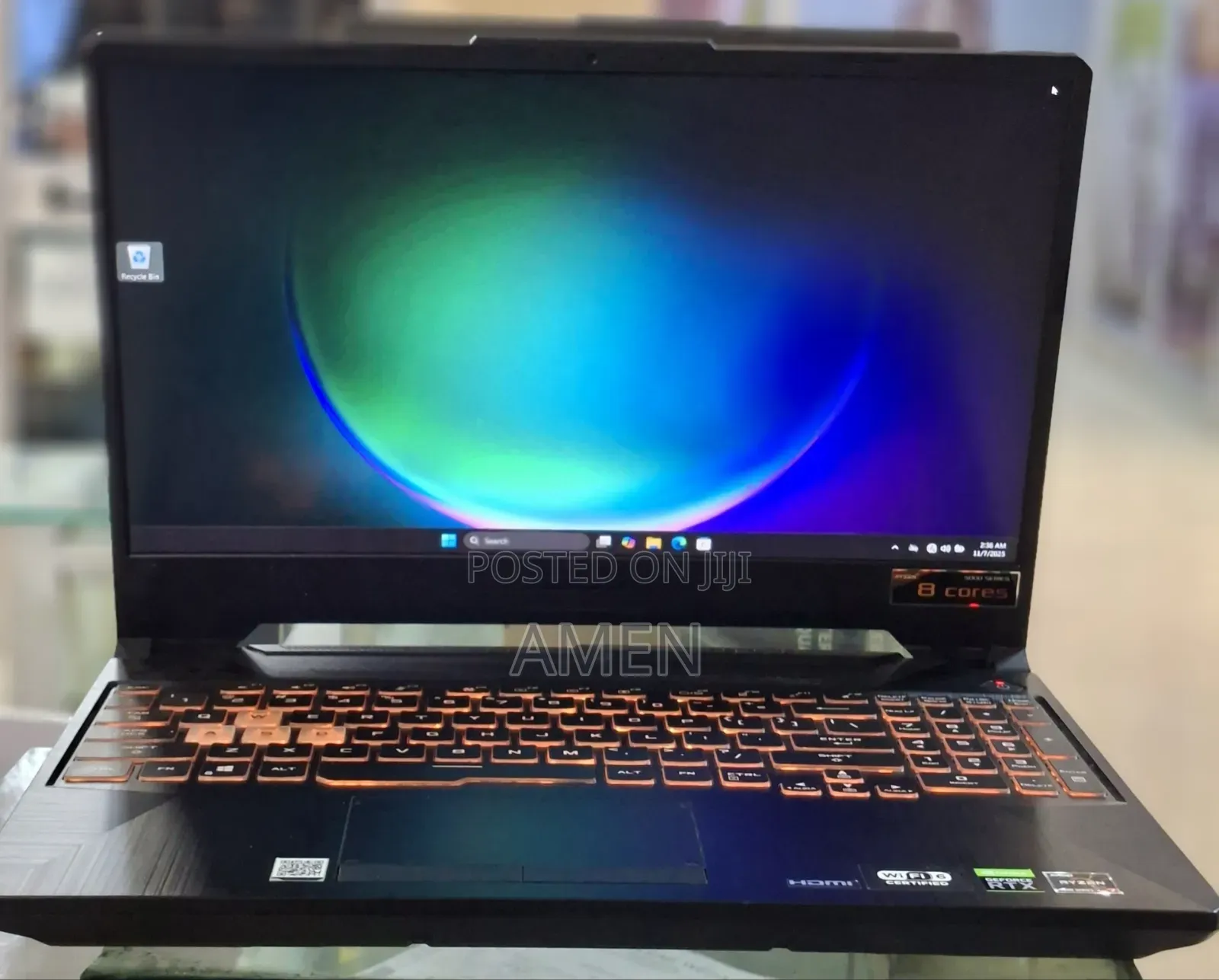 New Laptop Asus TUF Gaming A15 16GB AMD Ryzen 7 SSD 512GB