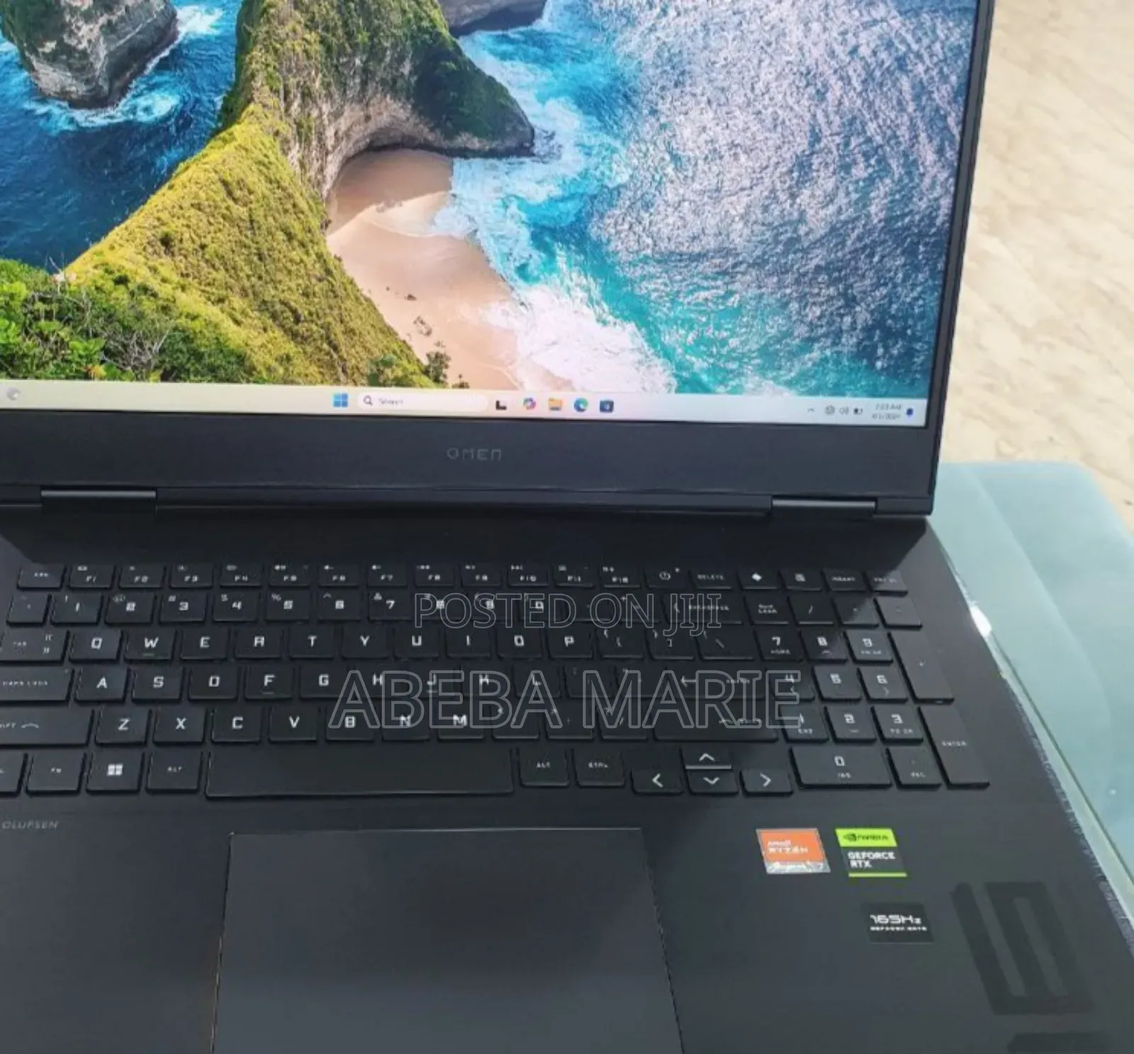 New Laptop HP Omen 16 16GB AMD Ryzen 7 SSD 1T