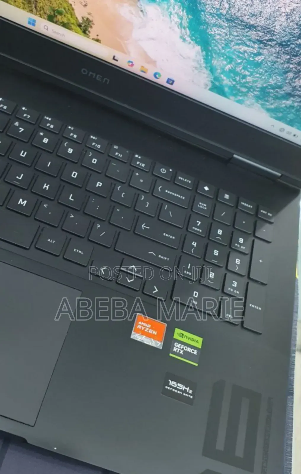 New Laptop HP Omen 16 16GB AMD Ryzen 7 SSD 1T