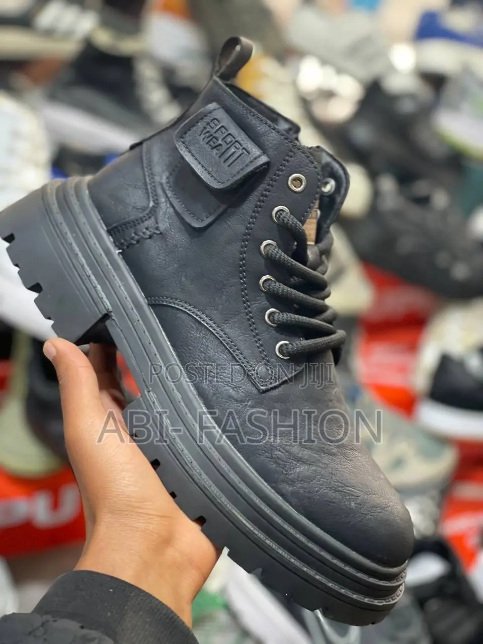 Black Boots for Men and Women