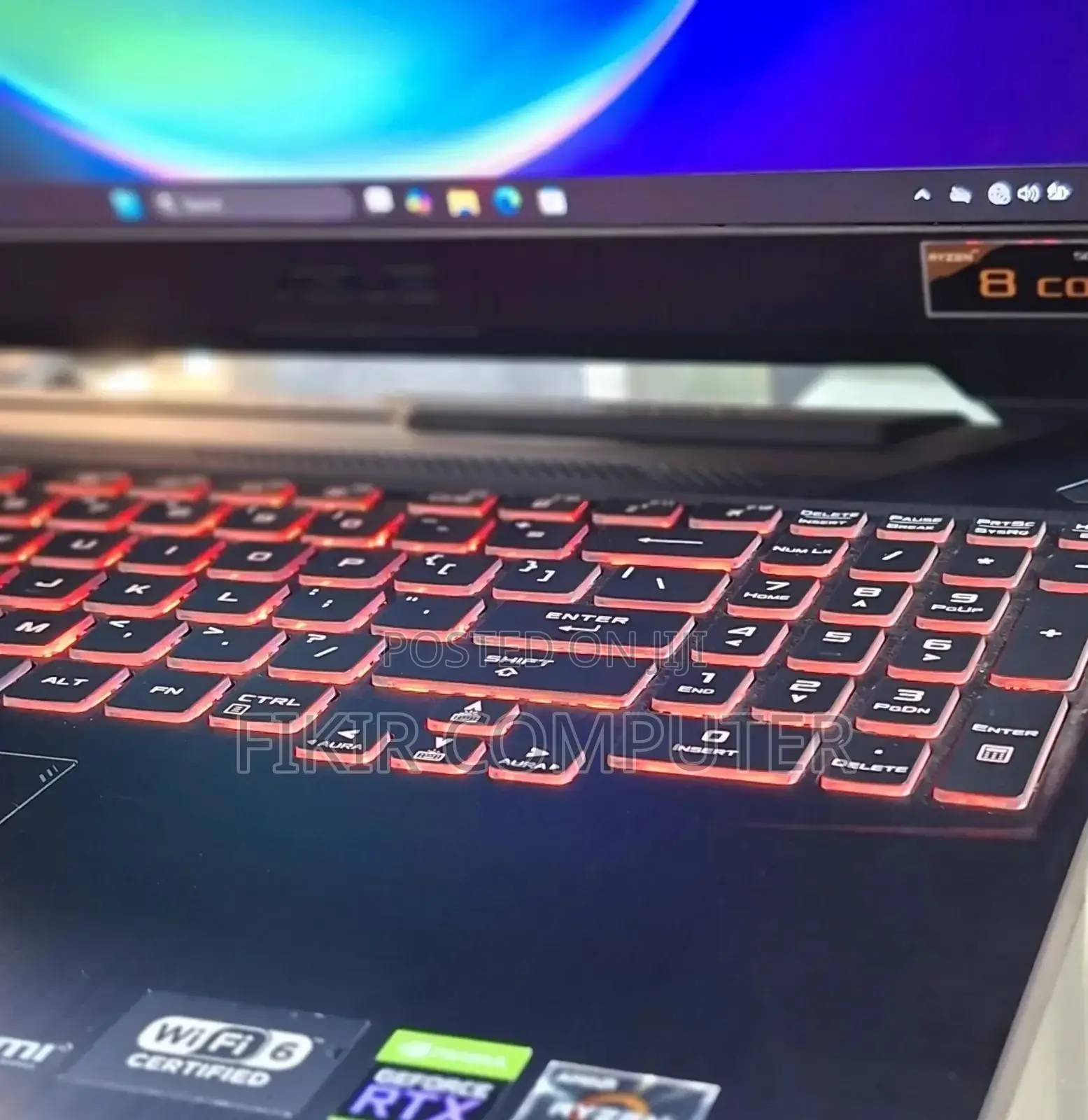 New Laptop Asus TUF Gaming A15 16GB AMD Ryzen 7 SSD 512GB