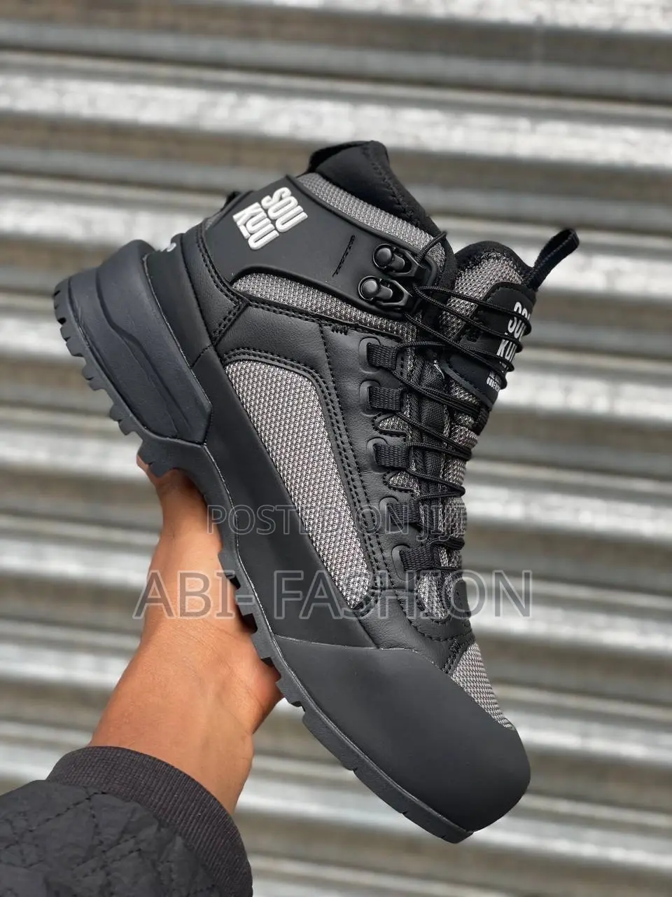 North Face Safety Black Boots Armor