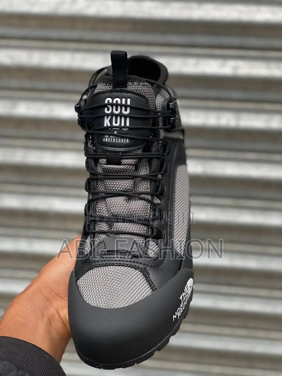 North Face Safety Black Boots Armor