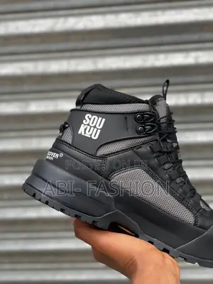 North Face Safety Black Boots Armor
