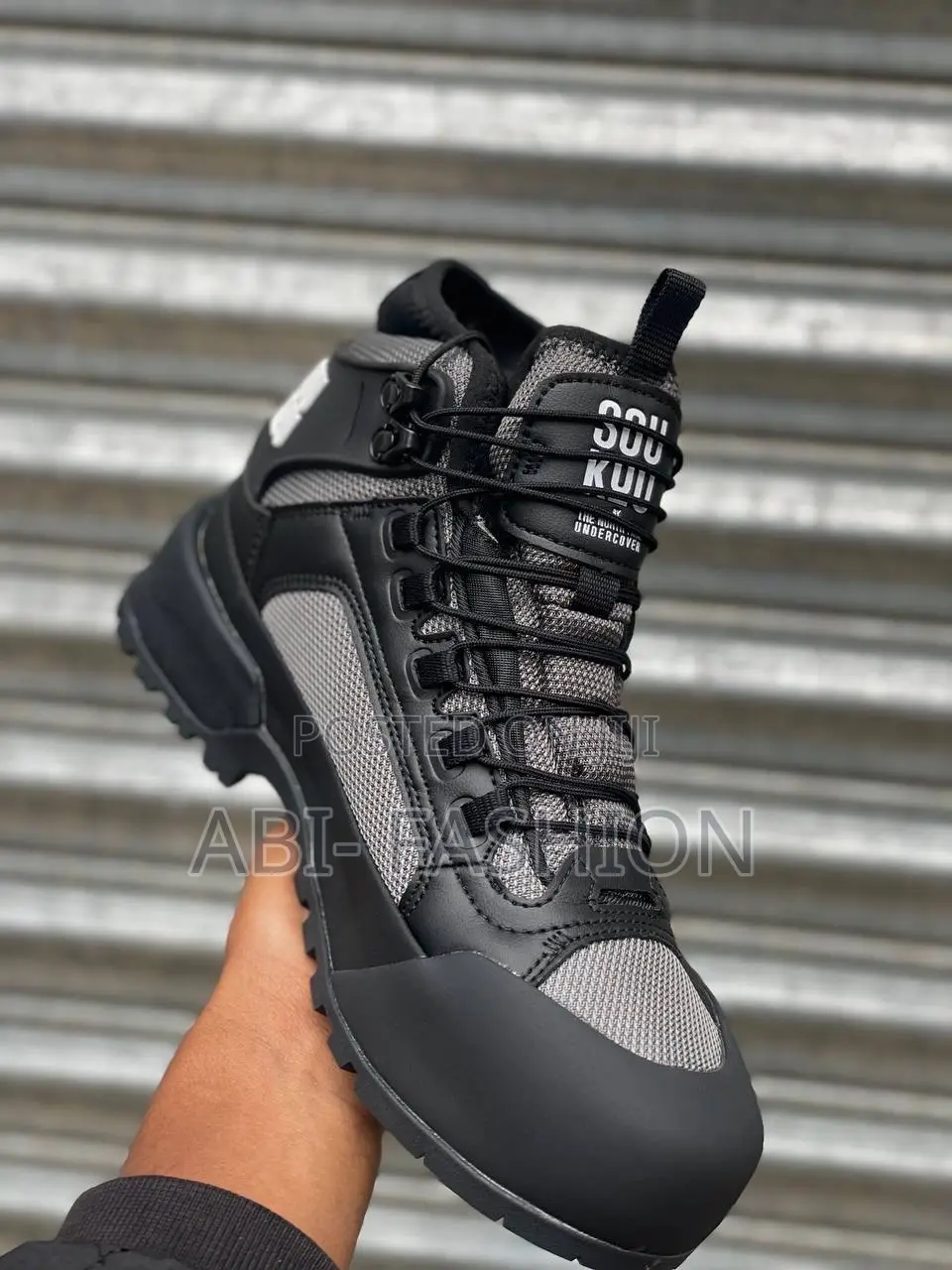 North Face Safety Black Boots Armor