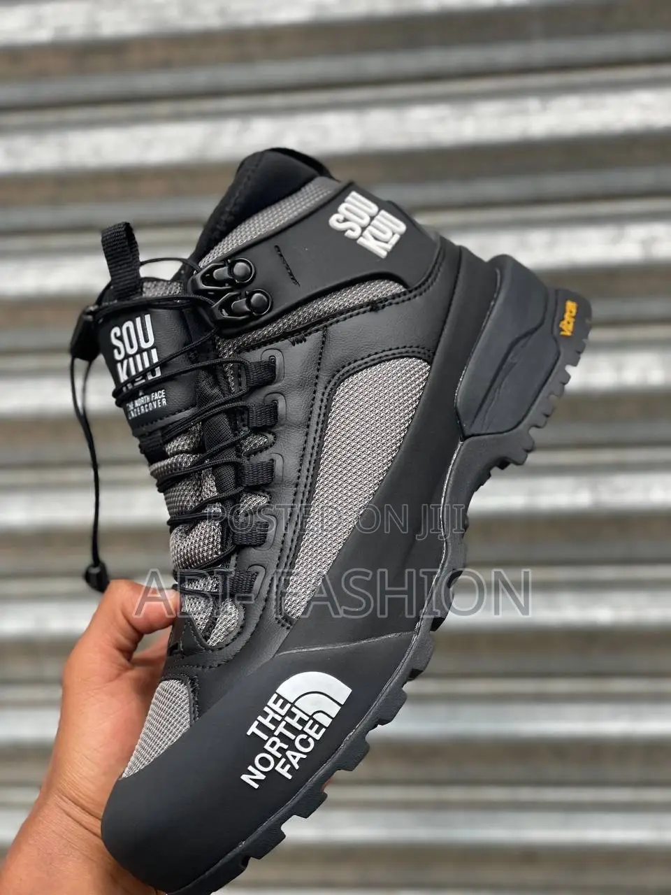 North Face Safety Black Boots Armor