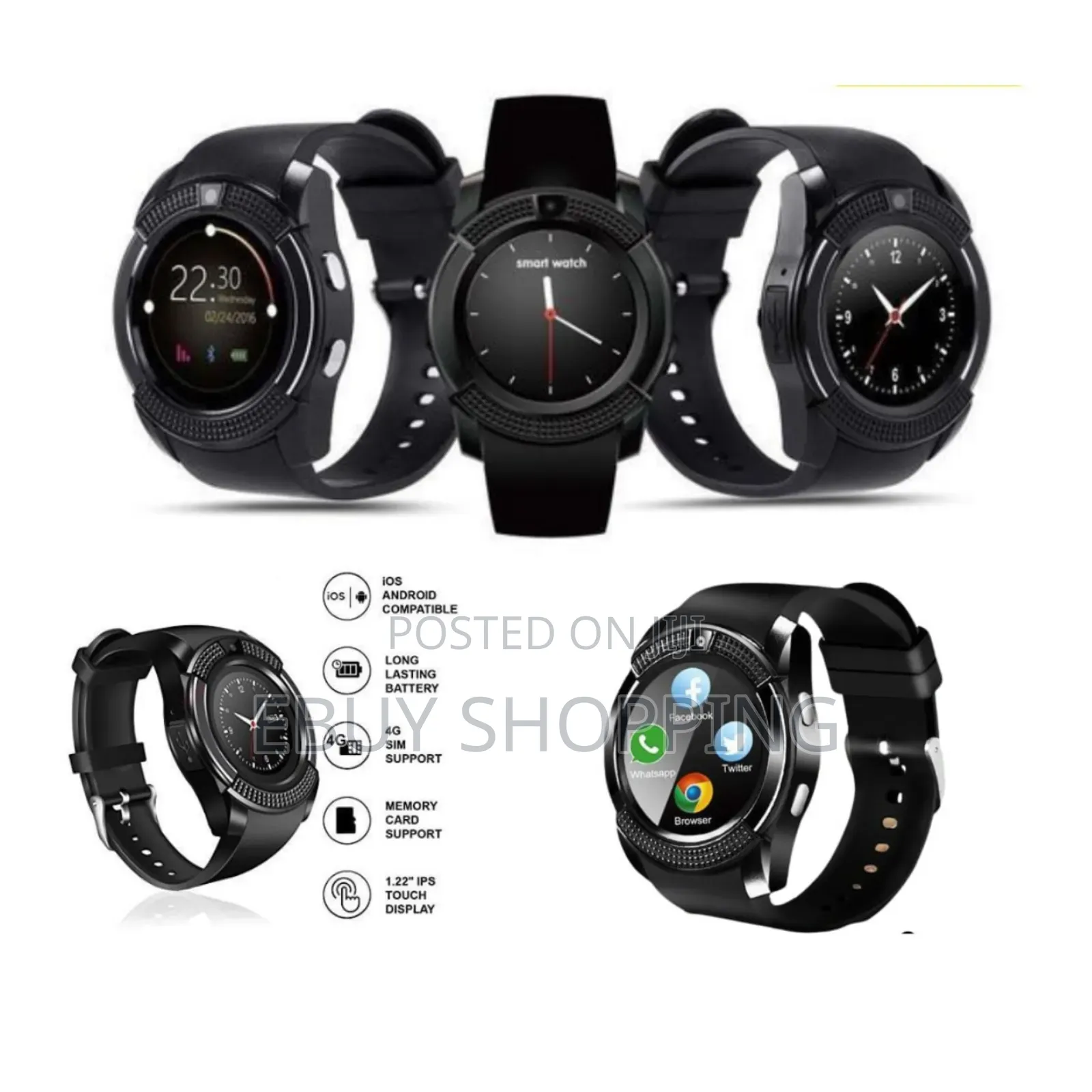 Smart Berry Sim Pro With Front Camera Music Control