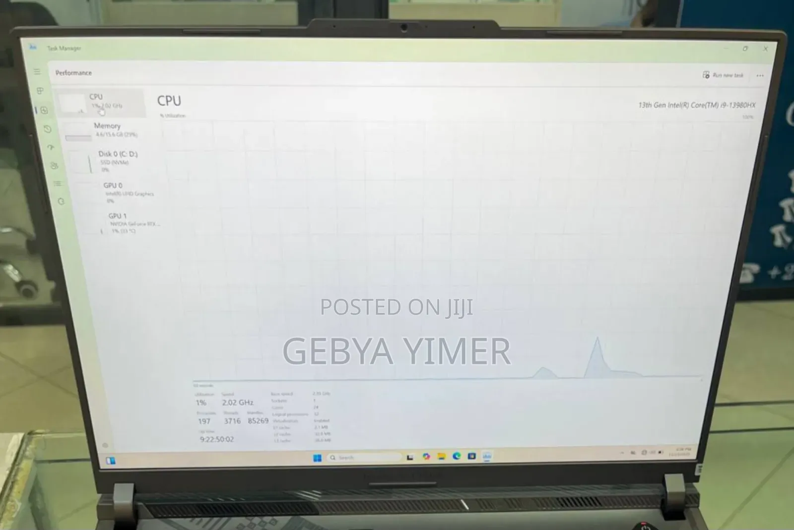 New Laptop Asus ROG Strix G15 16GB Intel Core I9 SSD 1T