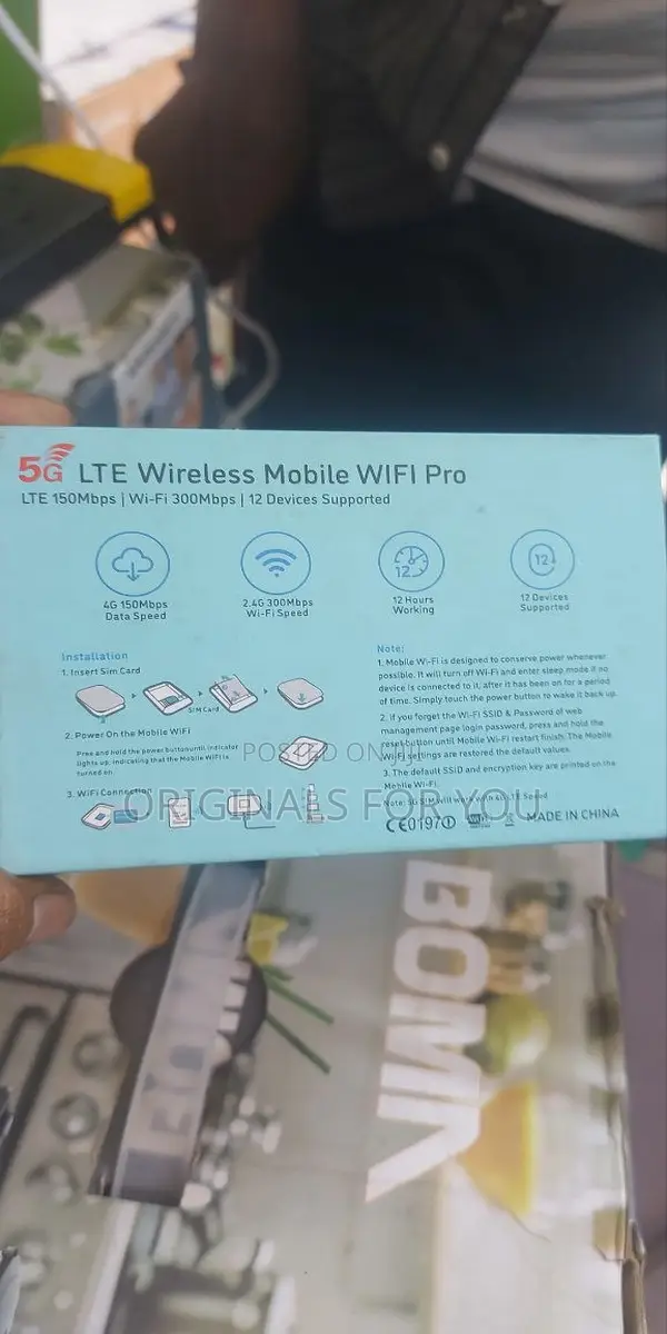 5g Lte Wireless Mobile Wifi Pro