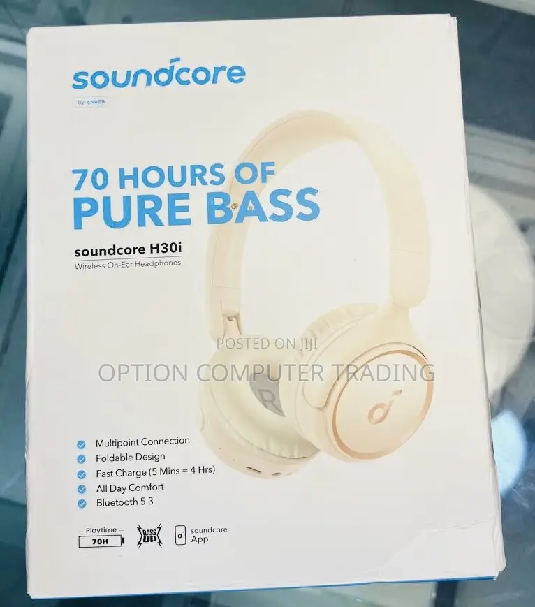 Soundcore H30i Wireless on-Ear Headphones