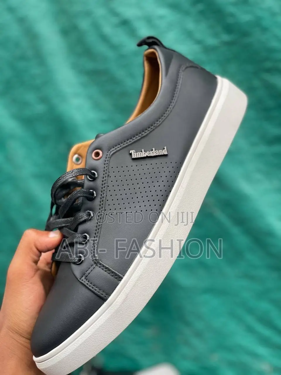 Timberland Flat Black Combo Casual Shoes
