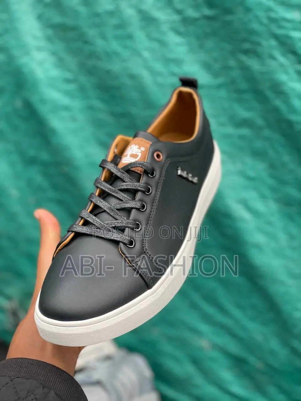 Timberland Flat Black Combo Casual Shoes