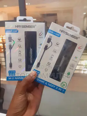  Haysenser Hy-M1058 M.2 Nvme NGFF 2-in-1 Enclosure 