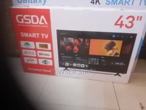Photo - Gasda 43inch Tv Smart Video Double Glass Hi Fi ያለው Android 14