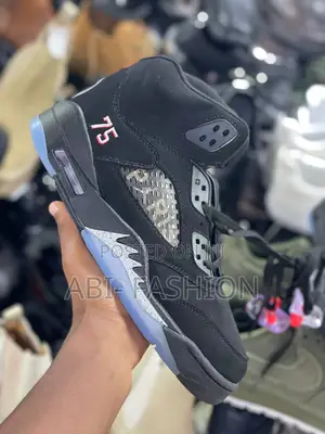 Photo - Air Jordan 5 Retro PSG Black Colour