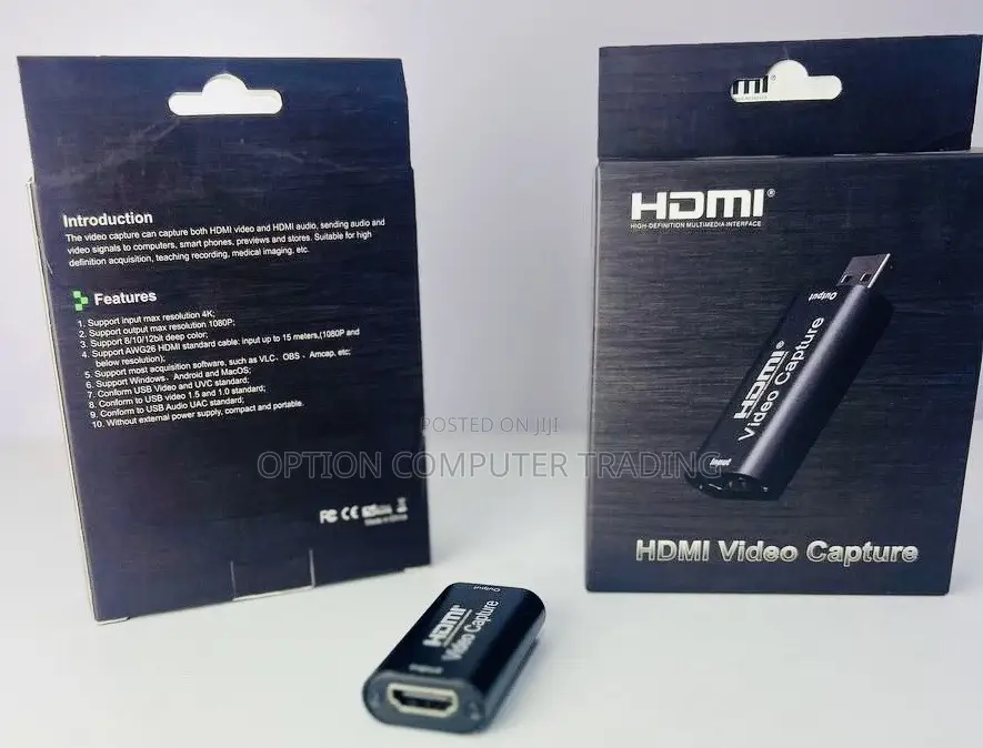 Hdmi Video Capture Card – Full Hd 1080p
