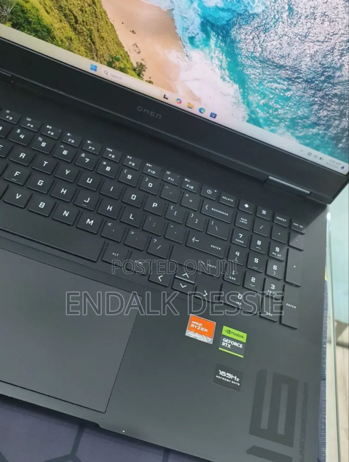 New Laptop HP Omen 16 16GB Intel Core I7 SSD 1T