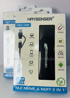 Photo - Haysenser Hy-M1058 M.2 Nvme NGFF 2-in-1 Enclosure