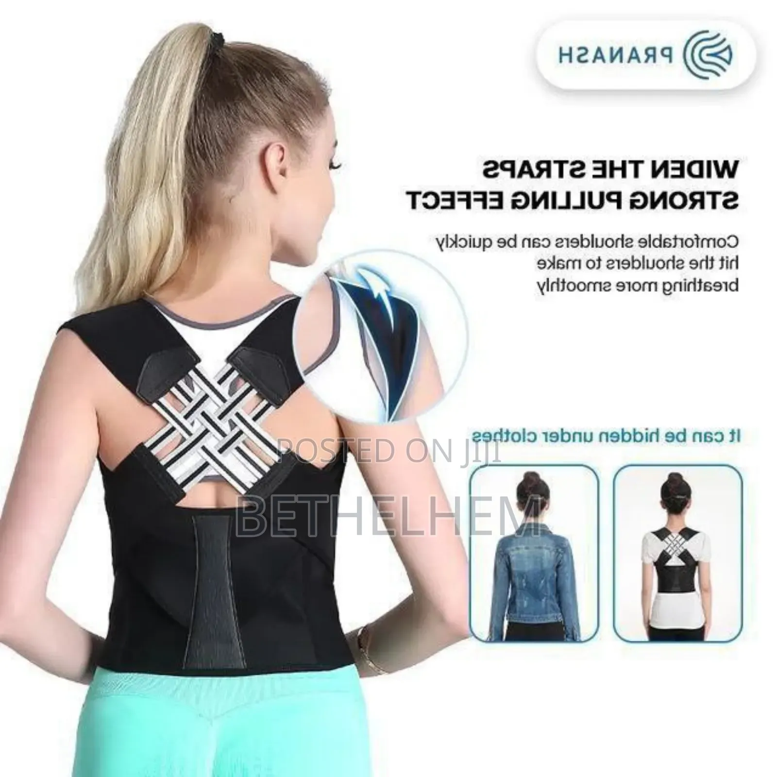 Adjustable Back Posture Corrector Belt