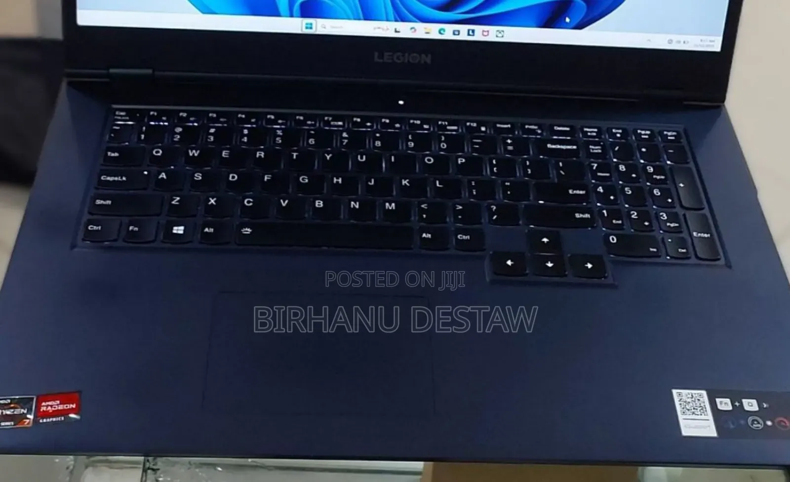 New Laptop Lenovo Legion 5 16GB AMD Ryzen 7 SSD 1T