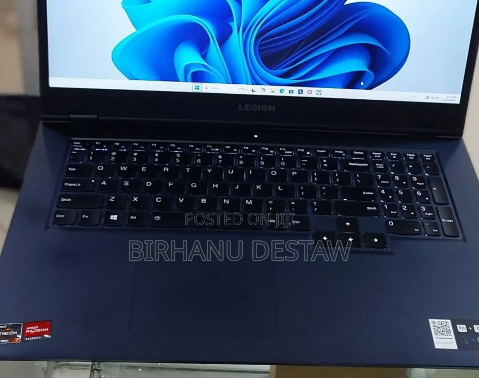 New Laptop Lenovo Legion 5 16GB AMD Ryzen 7 SSD 1T