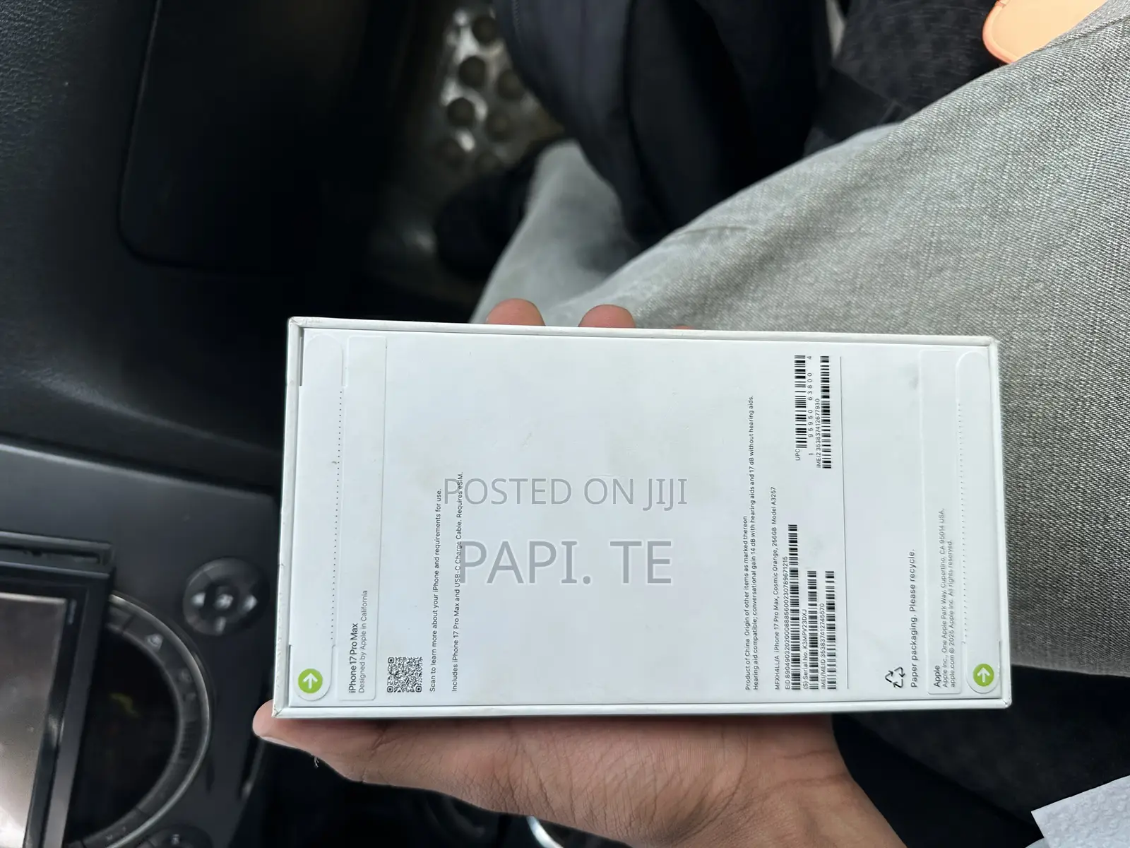 New Apple iPhone 17 Pro Max 256 GB Orange