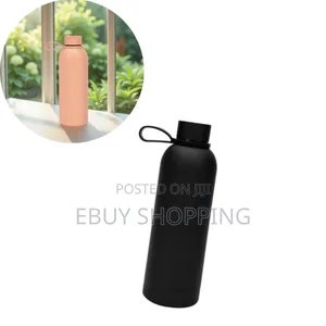 Compact 500ml Stainless Steel Bottle With Carry Loop