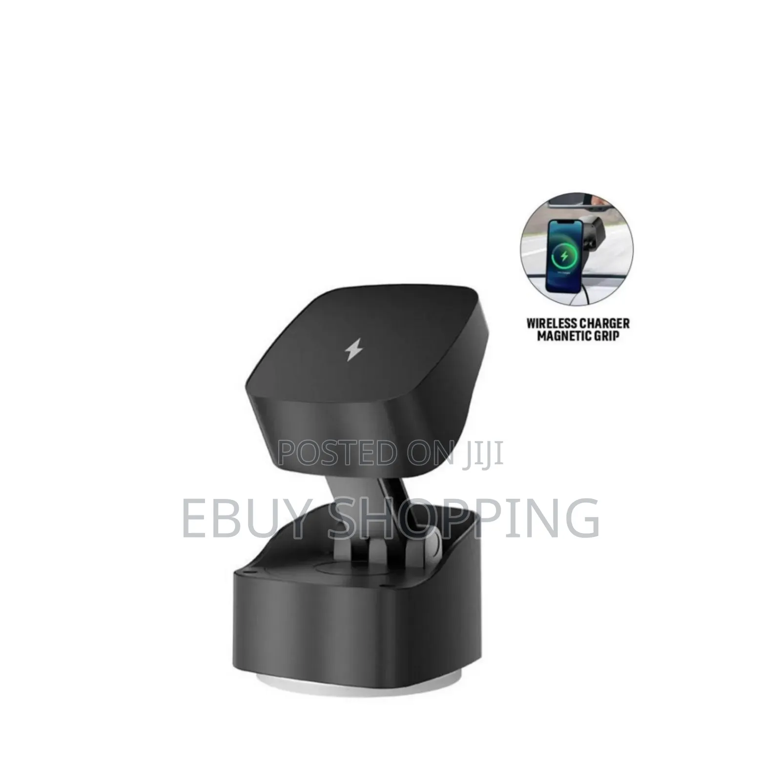 Virton 360° Rotatable Magnetic Car Phone Holder Wireless Charger