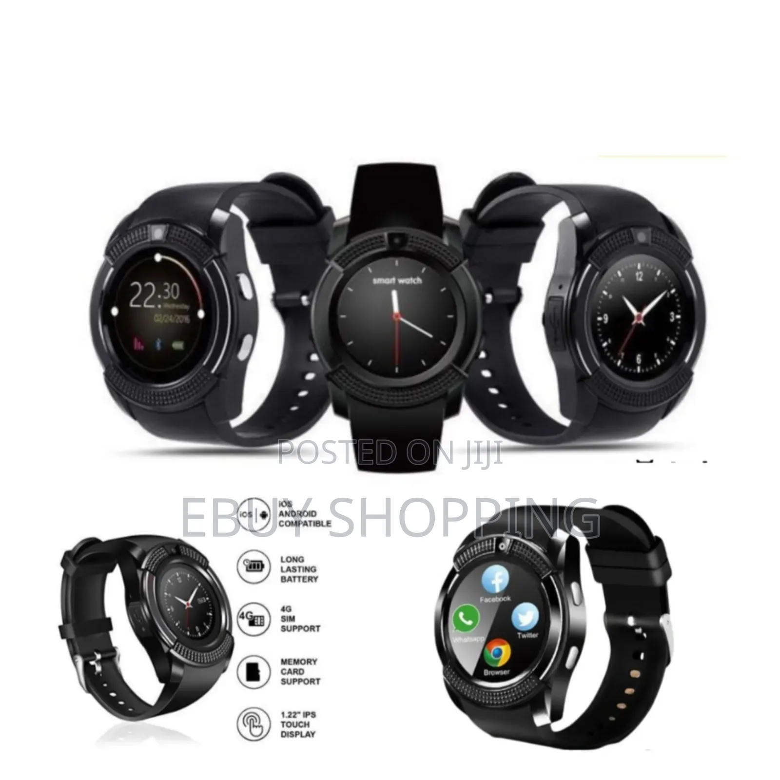 All-in-One Smart Berry Sim Pro Smartwatch