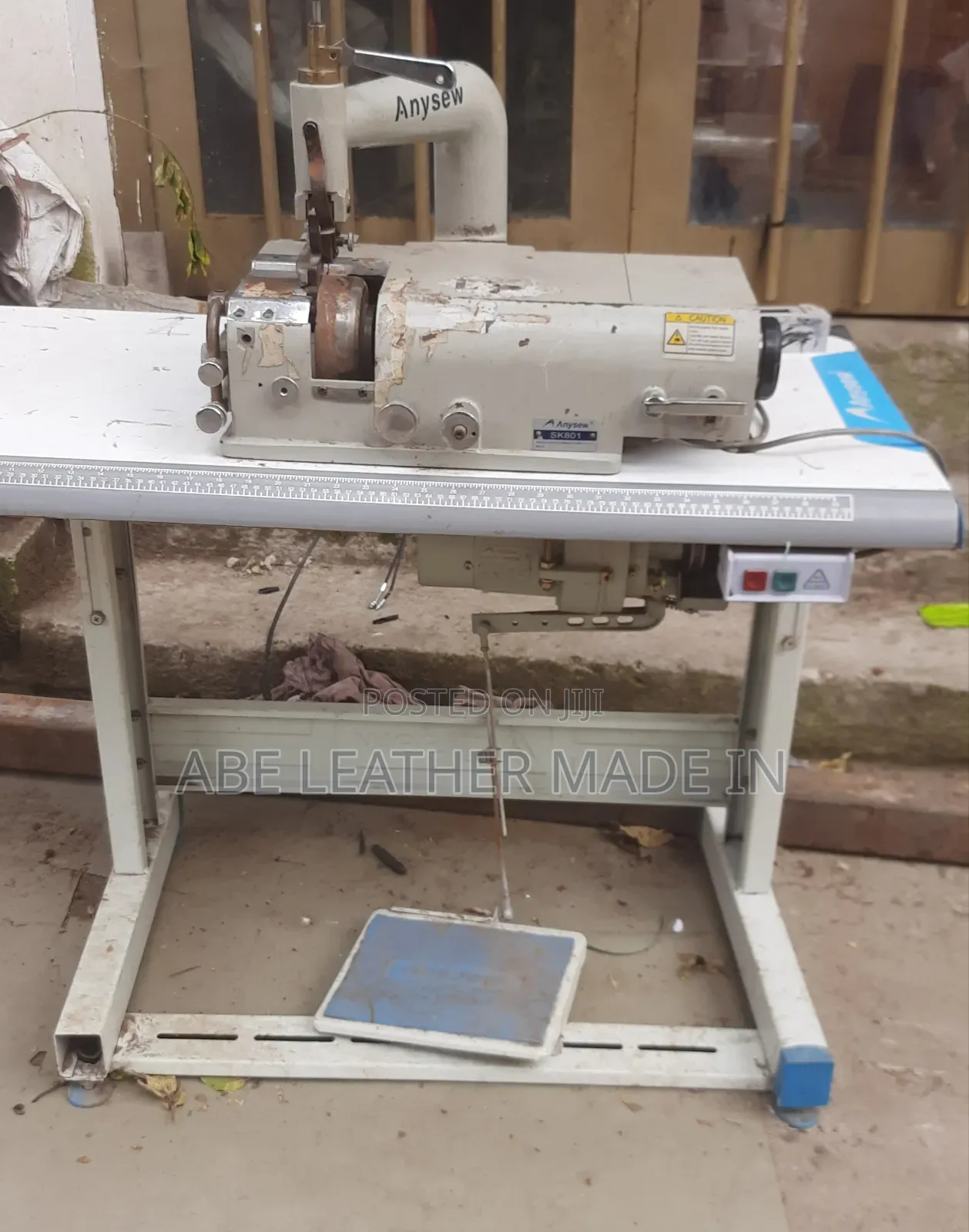 Leather Skiving Machine