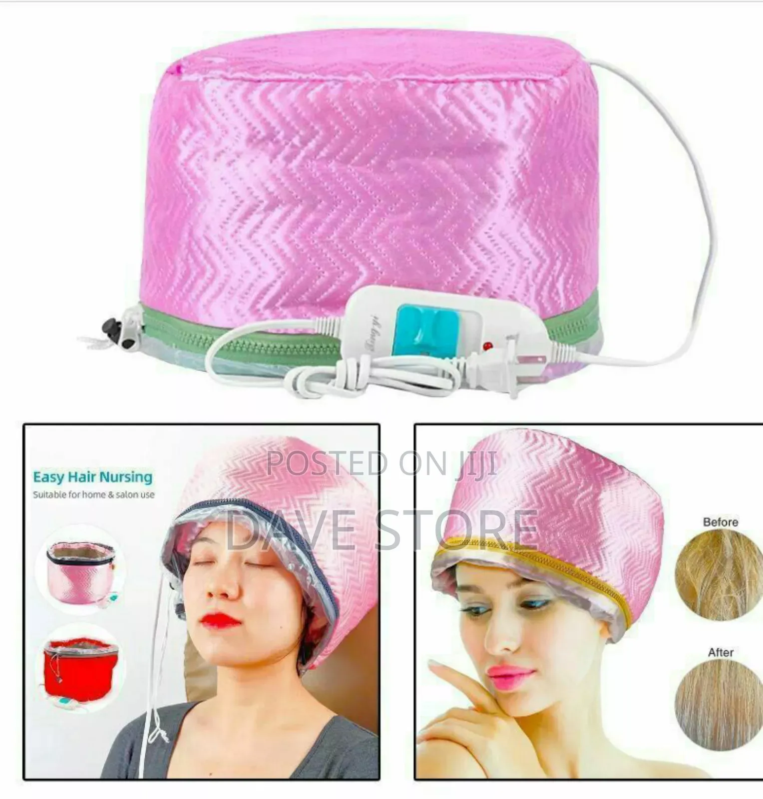 Electric Hair Steamer Cap
