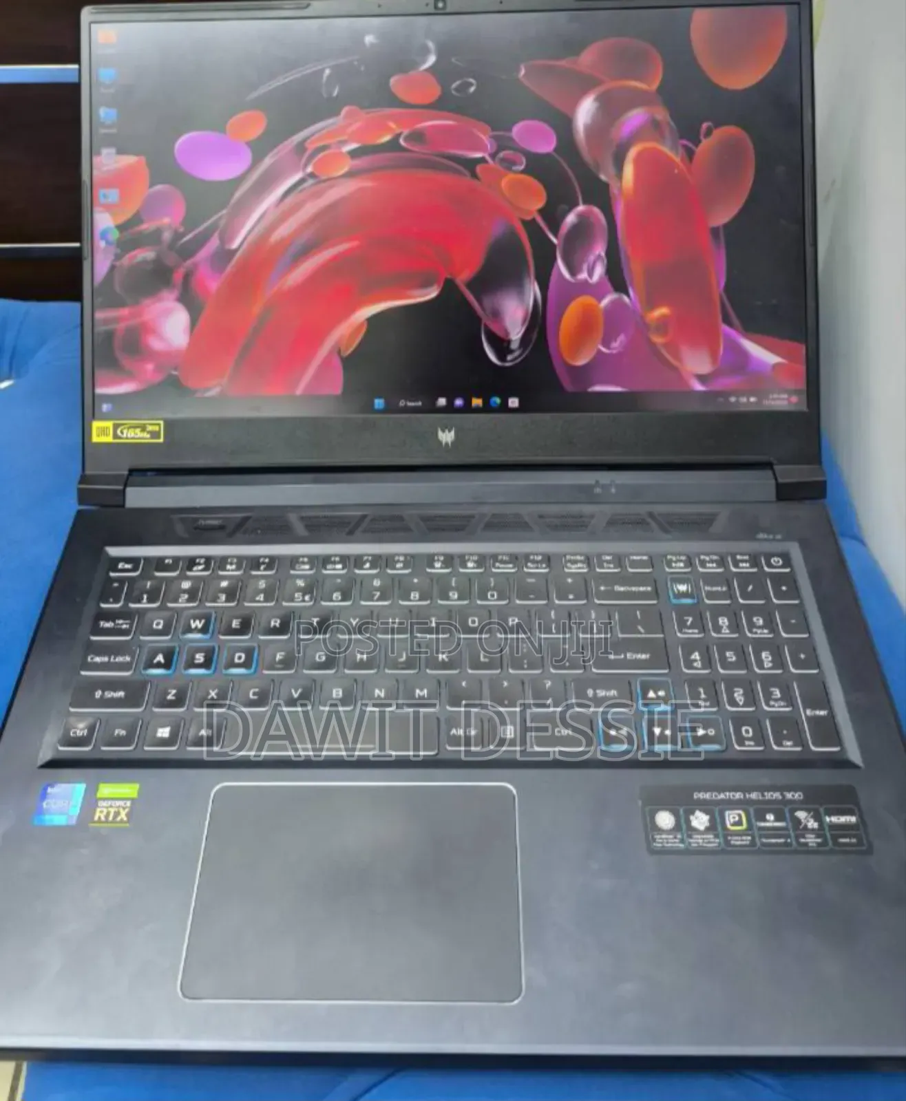 New Laptop Acer Predator Helios 300 16GB Intel Core I7 SSD 512GB