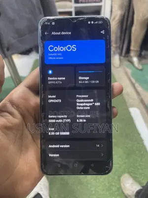 Photo - Oppo A77s 128 GB Blue