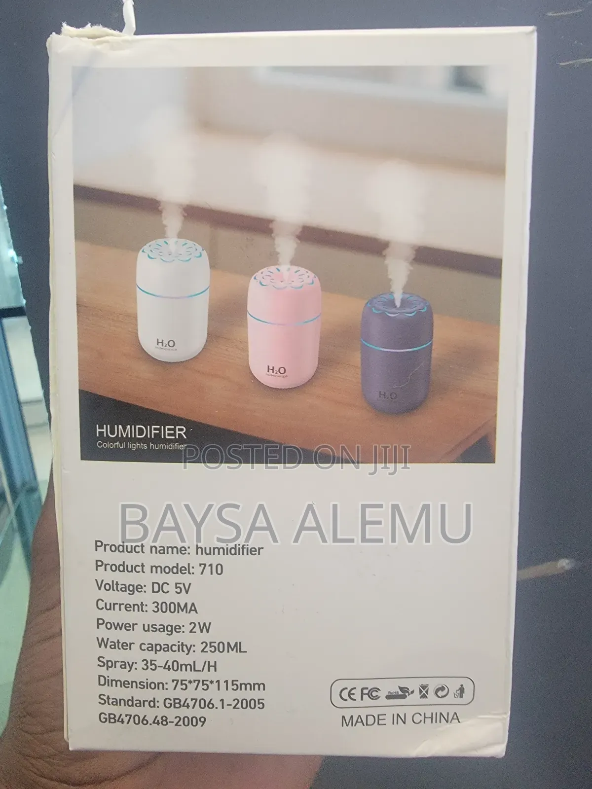 Cloud Rain Humidifier