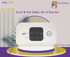 Photo - Portable Wifi Router – 150mbps, Sim Slot, 2100mah